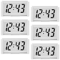 Frienda 6 Pieces Mini Digital Clock Small Digital