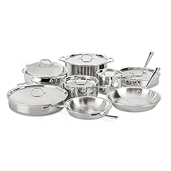 All-Clad D3 3-Ply Stainless Steel Cookware Set 14