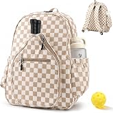 Mosthink Pickleball Bags for Women Lightweight Pickleball Backpack | Water-Resistant Pickleball Racket Backpack Lightweight Sports Bag for Pickleball, Badminton