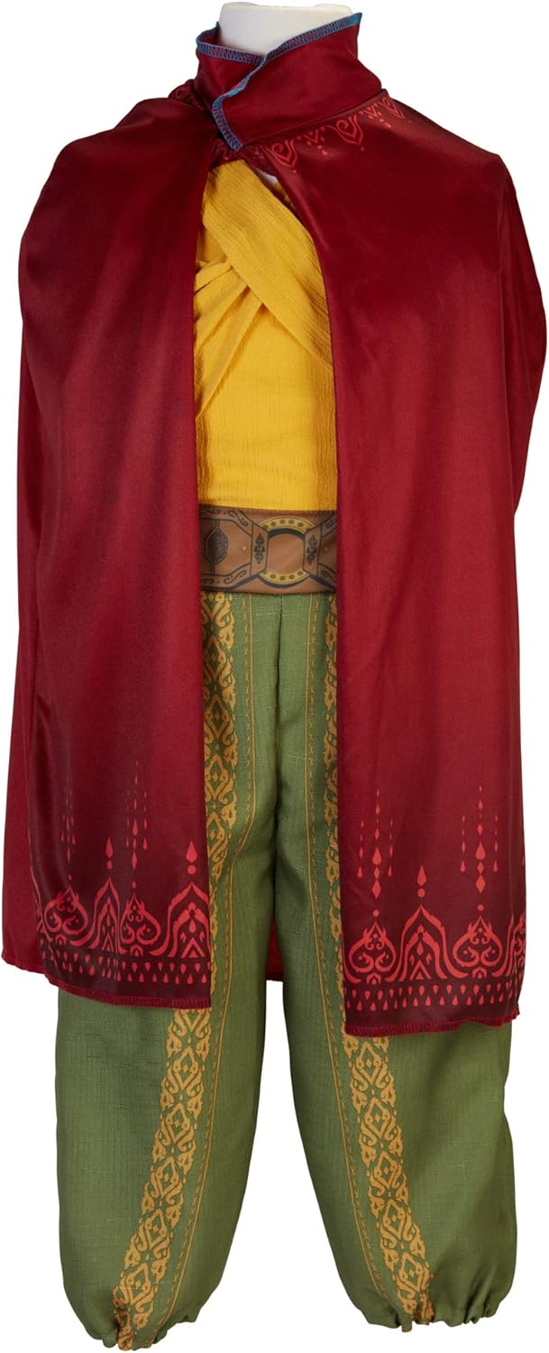 Disney Raya Warrior Costume Outfit with Cape for Girls Size 4-6X [ Exclusive]: Toys & Games
