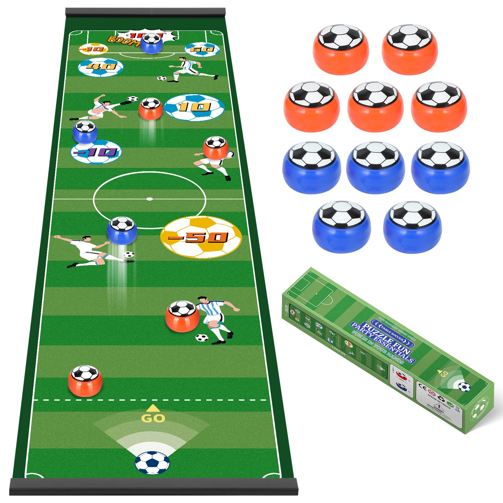 Tabletop Game, Tabletop Football Game, Tabletop Curling Game, Interactive Tabletop Football Board Game for Family Party, Christmas and Birthday Party