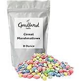 Cereal Marshmallows, Dehydrated Marshmallow Bits, Dessert Ingredient and Topping, 8 Ounce