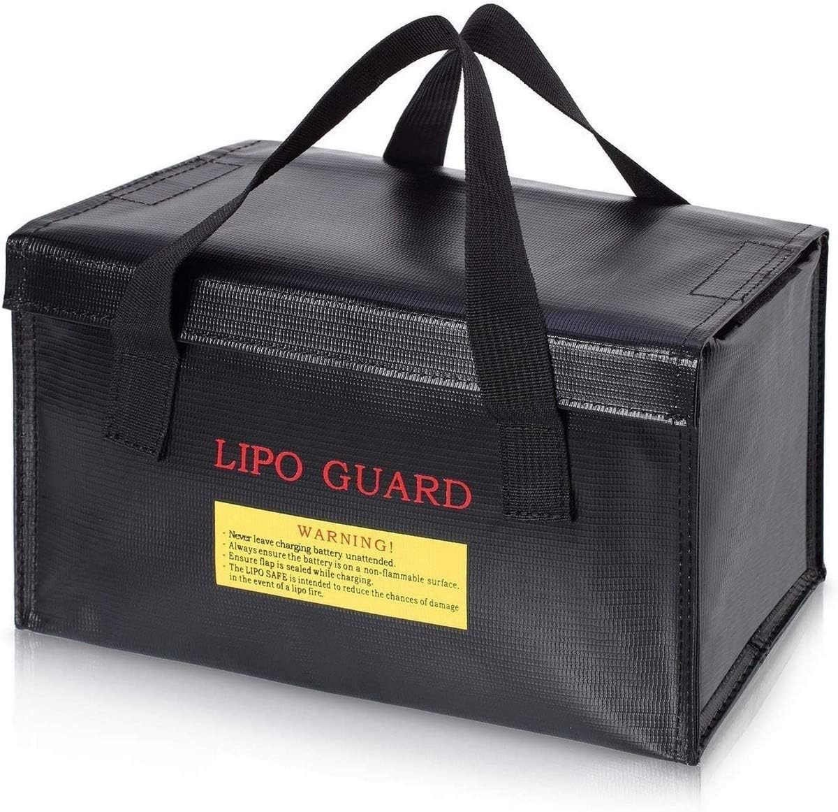 YUNIQUE GREEN-CLEAN-POWER - Fireproof Lipo Bag for Batteries, Black