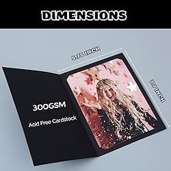Litpoetic 50 Pack Photo Folders for 4x6 or 5x7