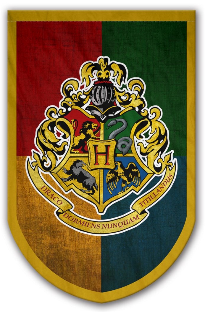 Harry Potter Style Banner Hogwarts Flag 37x24 In Printed On Both 