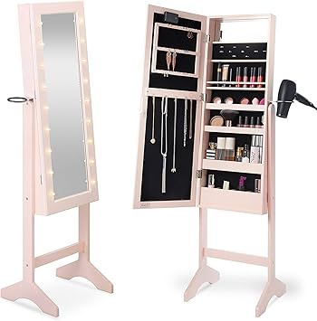 Taylor & Brown Bodenstehender Schmuckschrank abschließbar volle Länge