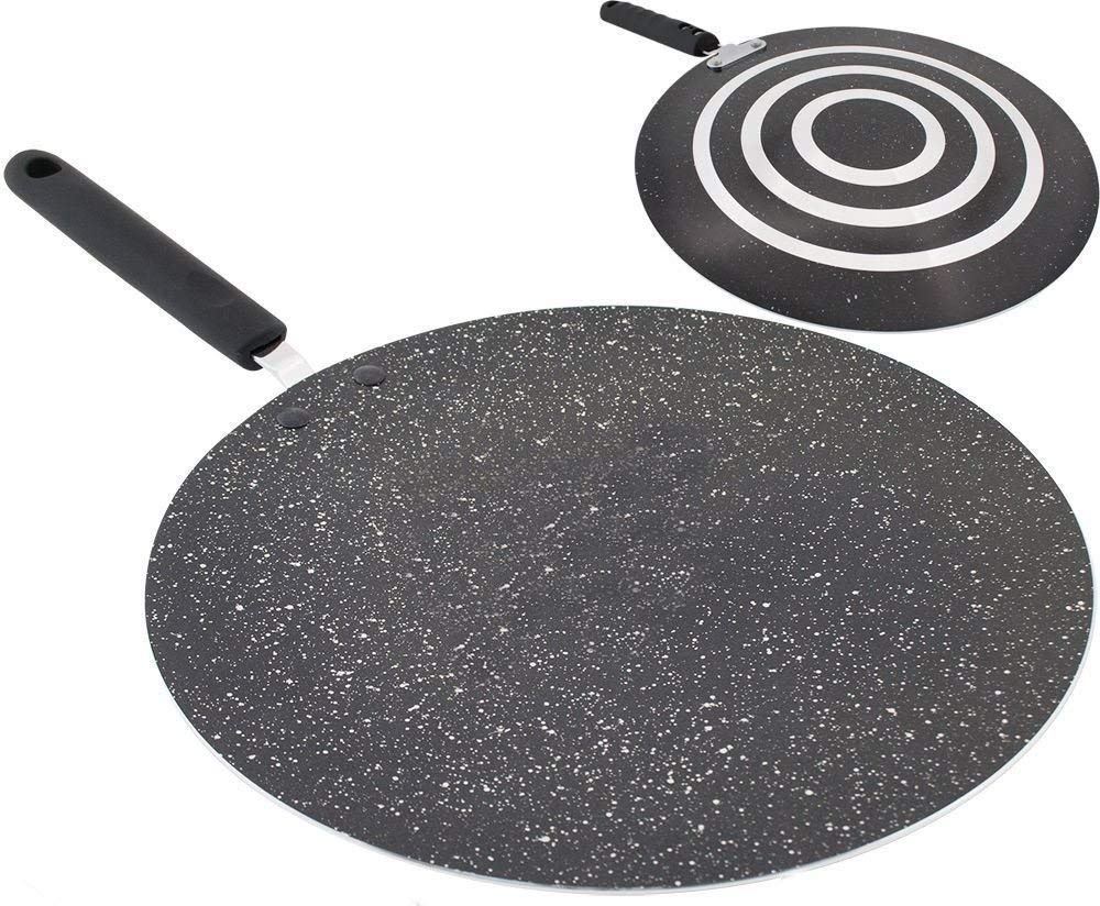 PRIMA HOUSEWARES 26cm Non Stick Concave Tawa, Silver