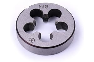 ATOPLEE 1pc M18 Metric Right Hand Thread Die,M18 X 1.0mm