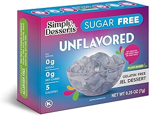 Simply Delish, Jel Dessert Unflavored, 0.3 Ounce
