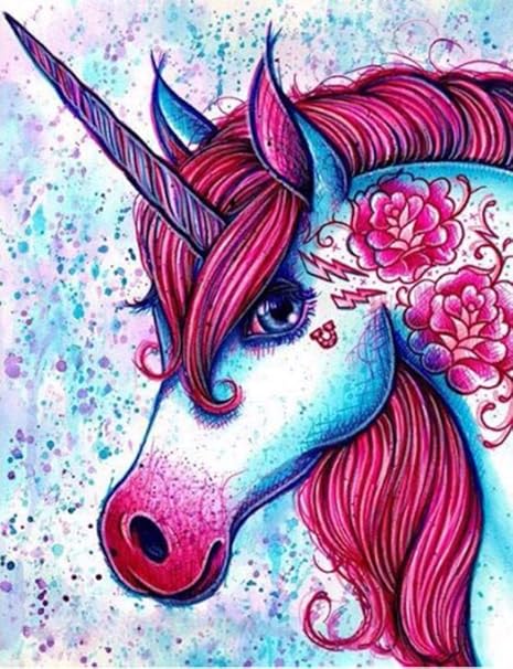 Dibujos Para Colorear De Unicornios Con Numeros - Para Colorear