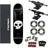 Zero Skateboards Complete Single Skull 8.0" with 83A Soft Wheels