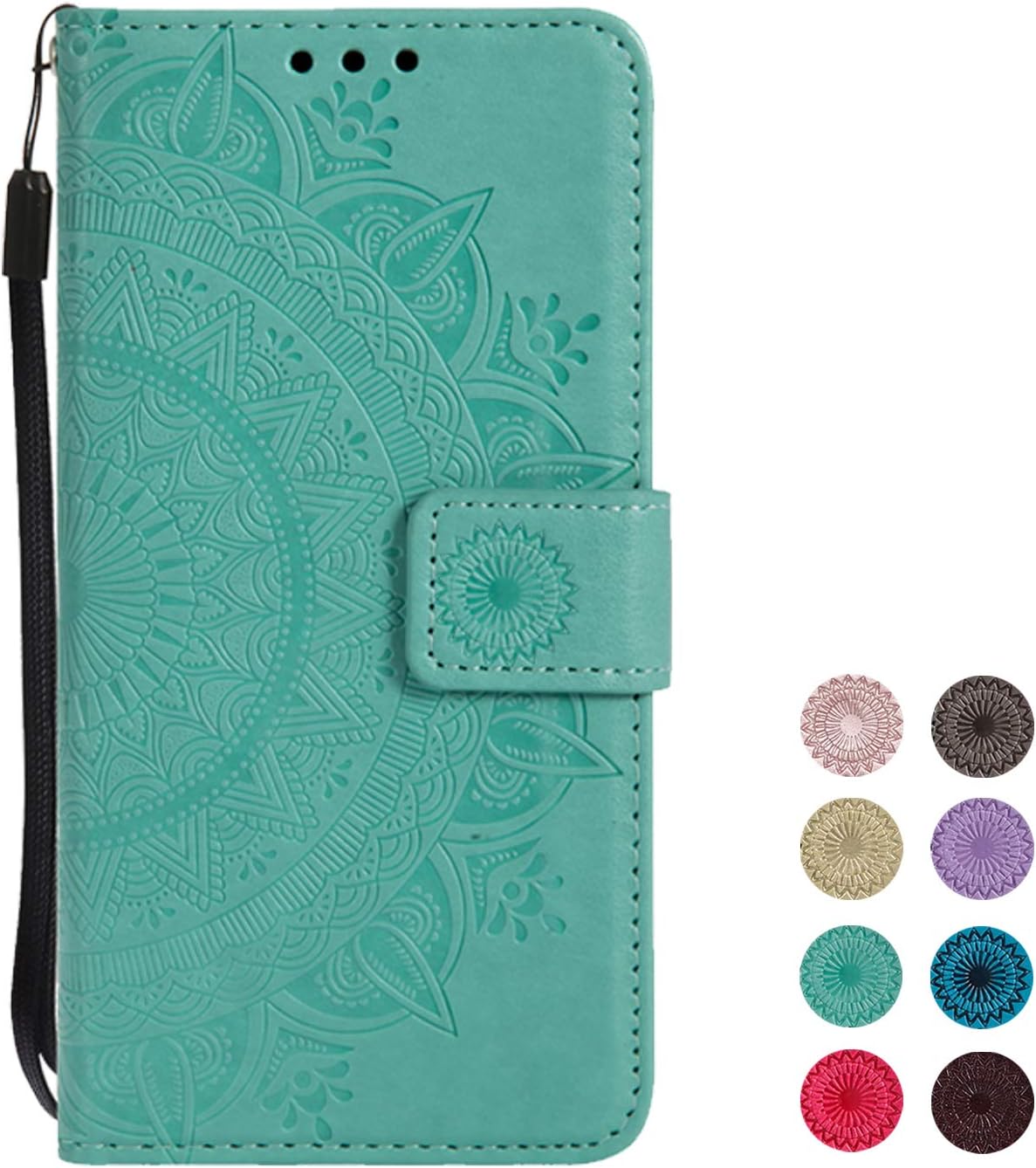 E-Panda Samsung Galaxy J4/ J4 Plus 2018 Case Cute Personalized Designer PU Leather Flip Wallet Bumper Protective Cover 360 Shockproof with Card Holder