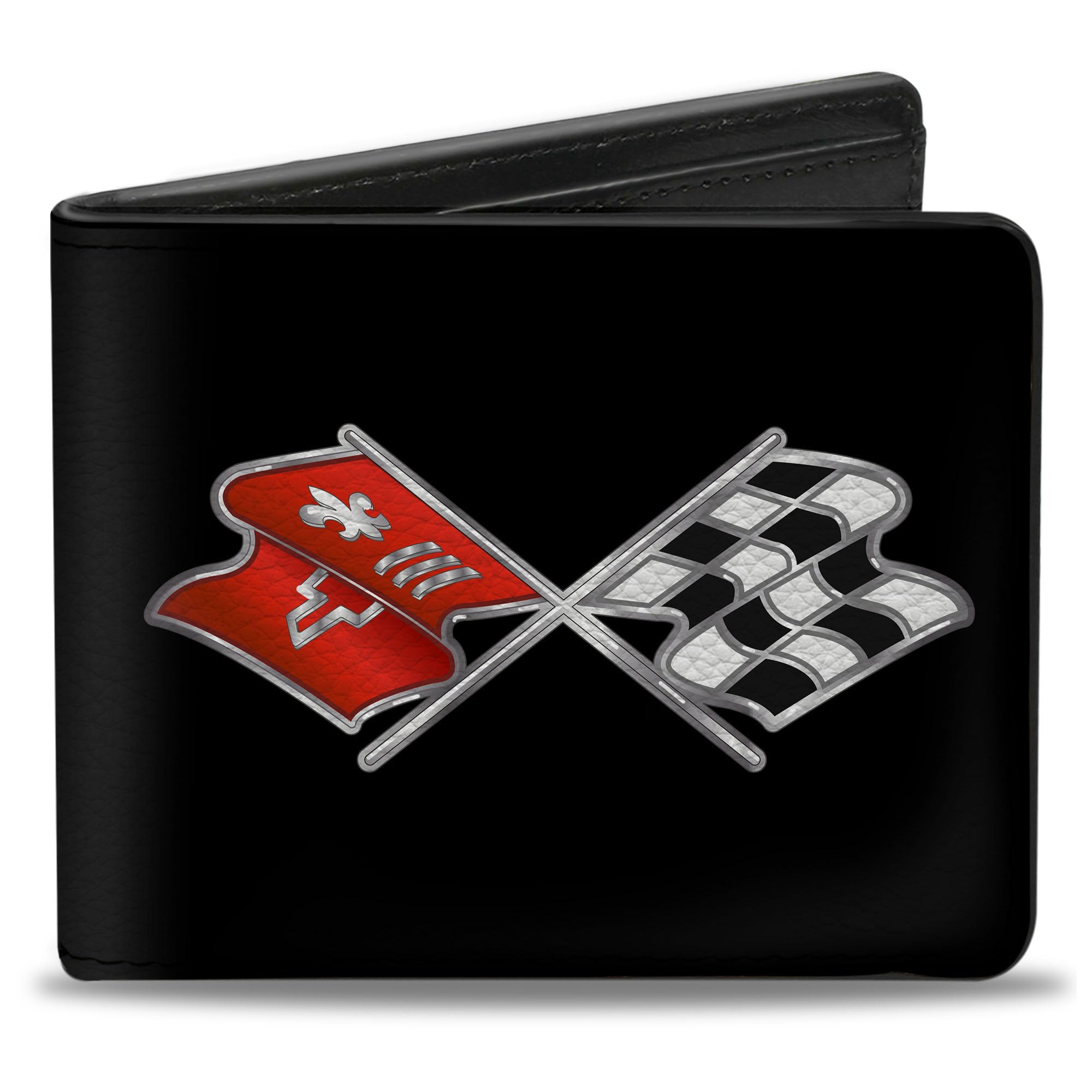 Buckle-Down Men's Bifold Wallet Corvette Bi-Fold, Multicolor 3, 4.0" x 3.5\ — image 1