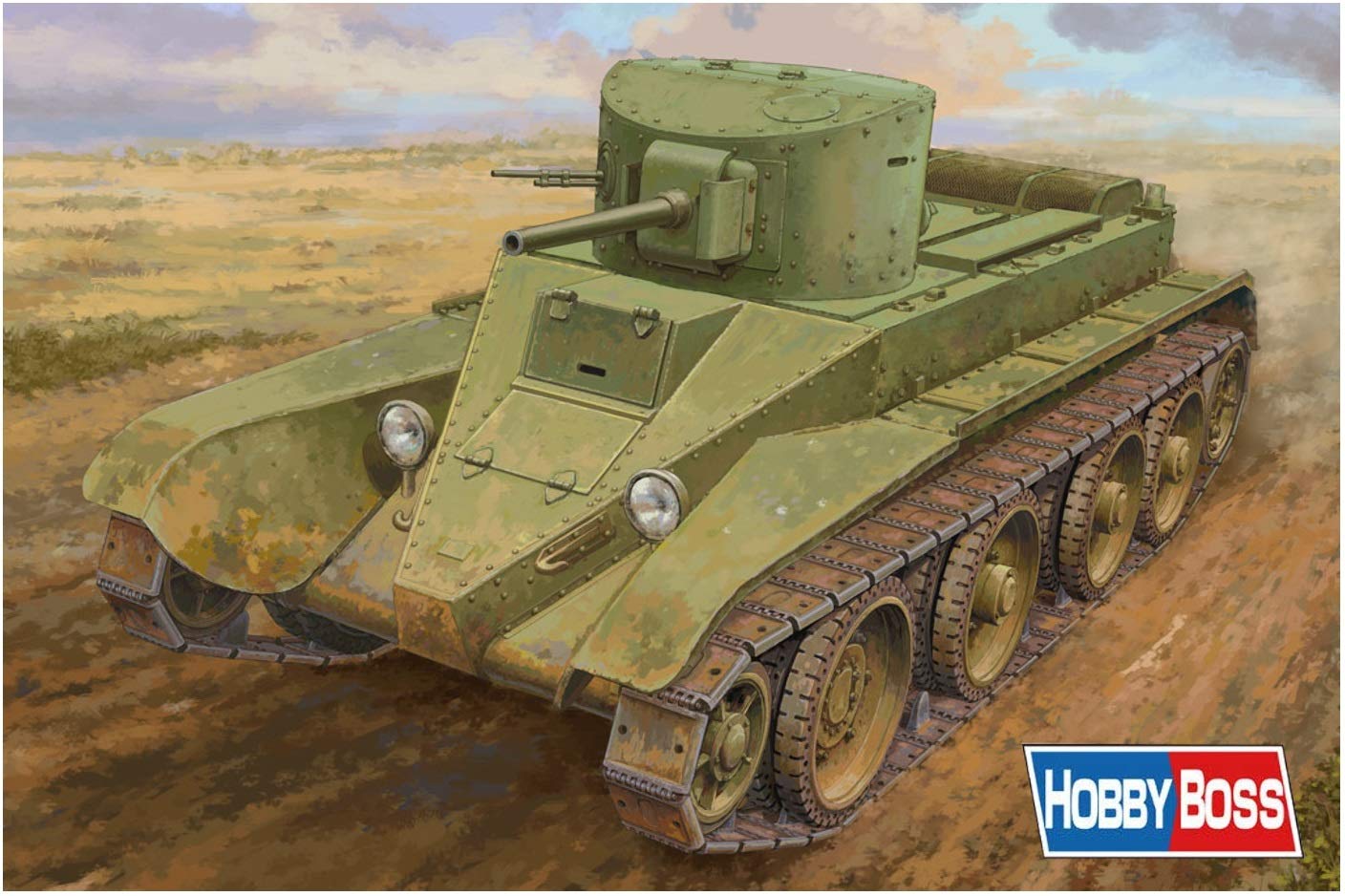 Hobbyboss 1: 35 - Soviet BT-2 (Medium) Tank