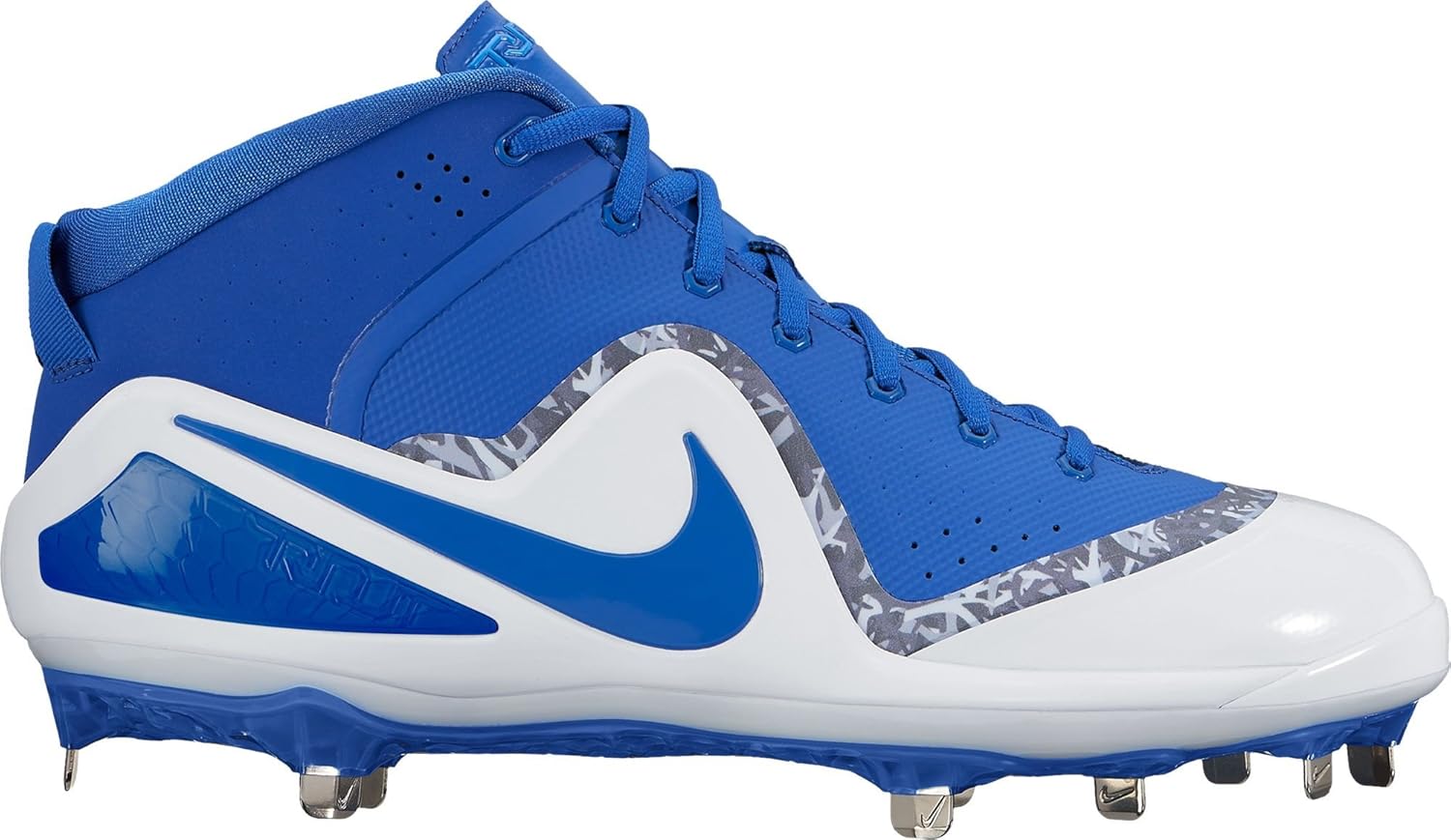 Nike Men's Force Zoom Trout 4 Mid Metal Baseball Cleats