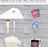GoodtoU Clear A4 Plastic Wallets with Button Popper 36 Pack view 7