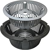 RectorSeal Guardian Drain Lock GDLDUO4500BSKR Duo 2-in-1 Basket Round Commercial Floor Sink Strainer, 9.5 Inch