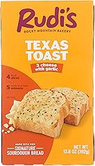 RUDIS BAKERY 3 Cheese with Garlic Texas Toast, 13.8 OZ