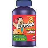 Flintstones Vitamins Chewable Kids Vitamins, Complete Multivitamin for Kids and Toddlers with Iron, Calcium, Vitamin C, Vitamin D & more, 180 count(Pack of 1)(Packaging May Vary)
