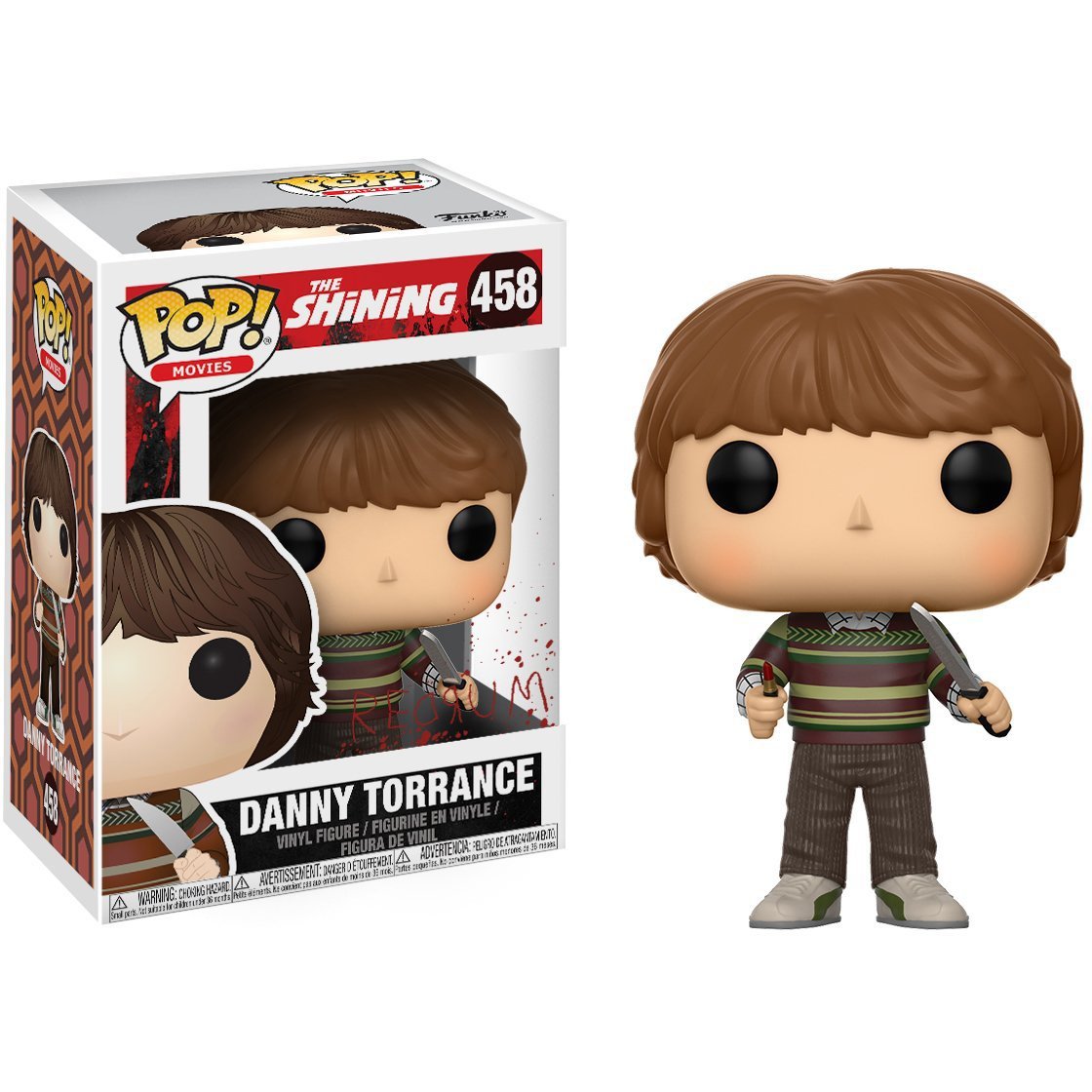 Funko Danny Torrance Pop Movies Vinyl Figure & 1 Compatible Graphic Protector Bundle (15023 - B)