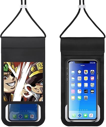 Amazon 防水ケーススマートフォン防水ケーススマートフォン防水ケース保護シール防水ケースタッチ可能な顔認証6 5インチすべてのモデルと互換性があります水中 浴槽 プール 雨 スパなど 空條 承太郎4 アームバンド 通販
