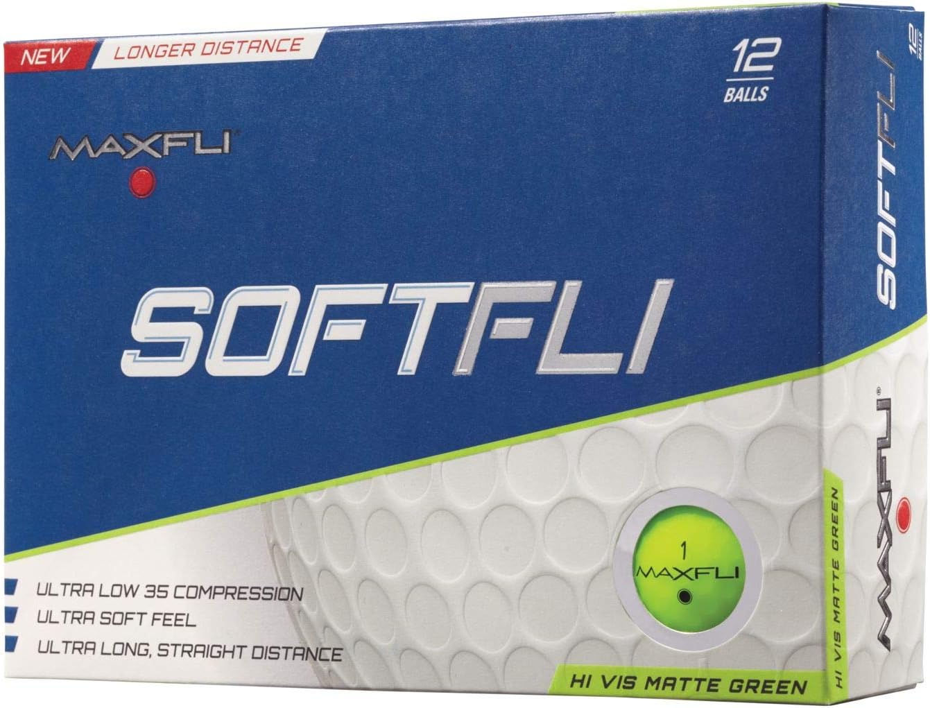 Maxfli softfli matte golf balls green Clearance