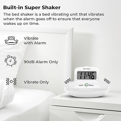 vibrators on amazon Amazon.com: Loud Alarm Clock with Bed Shaker for Heavy Sleeper, Dual Vibrating  Alarm Clock with USB Charger for Hard of Hearing/Deaf, 7.5'' Large LED  Display with Dimmer, Snooze, 12/24H & Battery Backup : main image 1