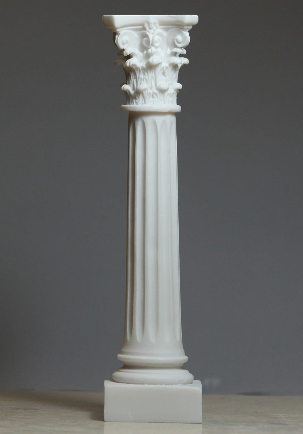Greek Column Corinthian style Pillar Architecture Decor Alabaster Sculpture 8΄΄ Amazon.co.uk