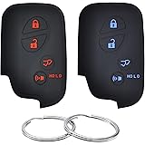 REPROTECTING Silicone Rubber Key Fob Cover Compatible with 2005-2017 Lexus CT200h ES350 GS300 GS350 GS430 GS450h GS460 is F I