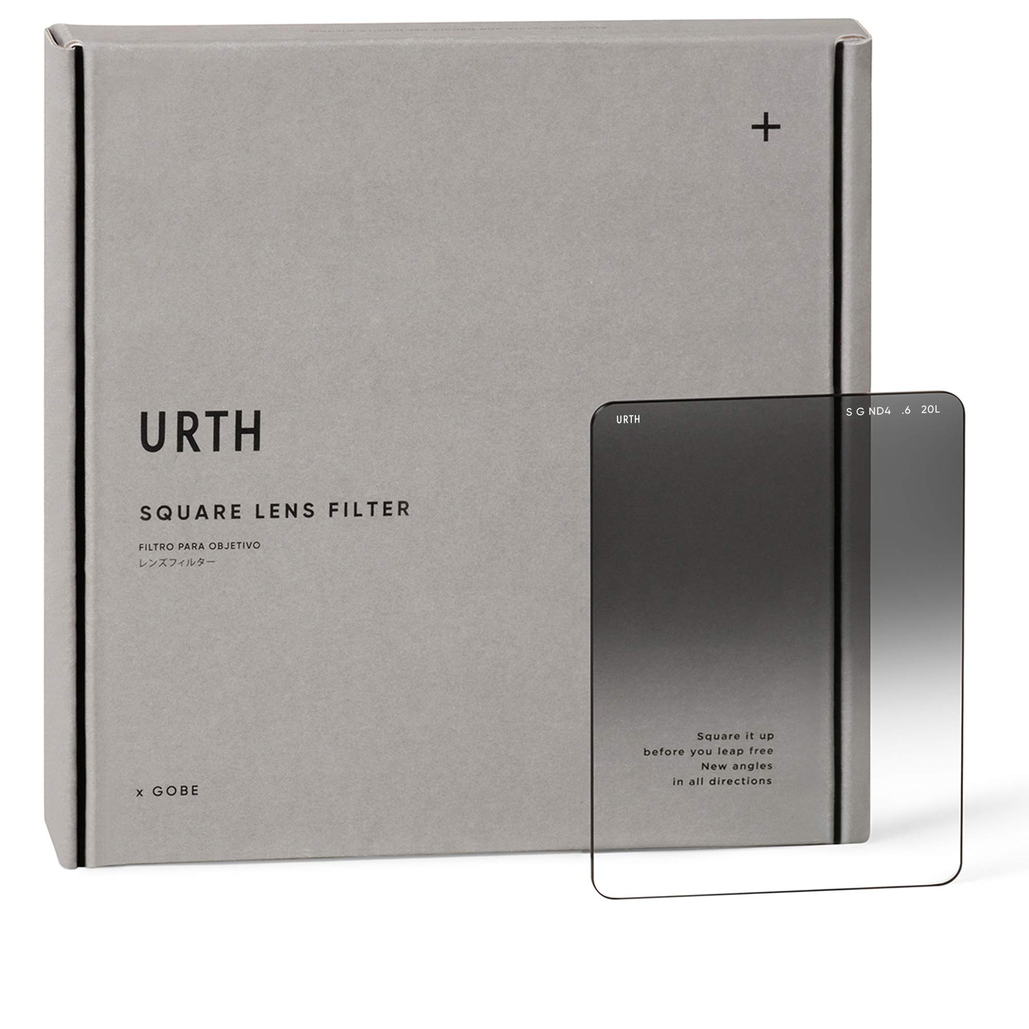 Urth 75 x 100mm Soft Graduated ND4 (2 Stop) Filter (Plus+)