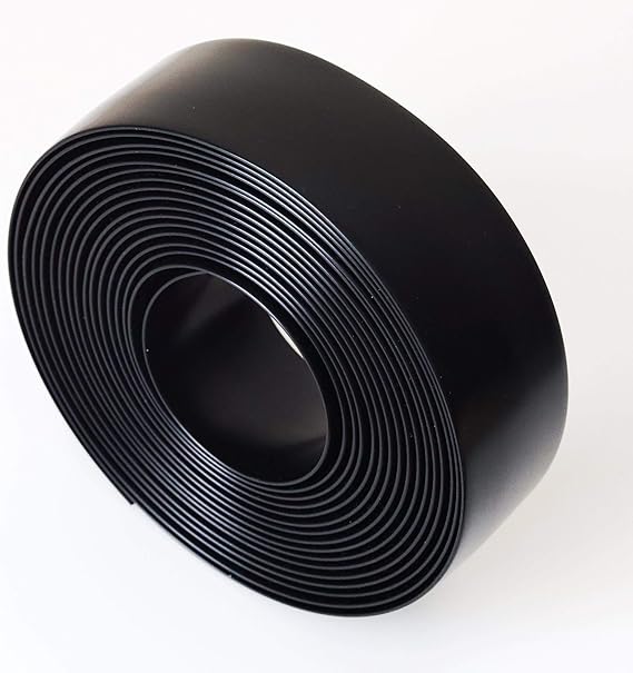 Black 1.5" Wide 20' Length Chair Vinyl Strap Strapping for