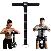 VI-FA Forearm Strengthener &amp; Wrist Roller, Adjustable Strap &amp; Thicker Non-Slip Foam Handles for Grip Strength, Muscle Building &amp; Rehabilitation