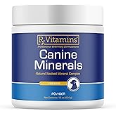 Rx Vitamins Canine Minerals - Essential Minerals for Dogs - Calcium, Magnesium, Iron Supplement, Bone and Joint Supplement for K9, Immune Support - 16oz