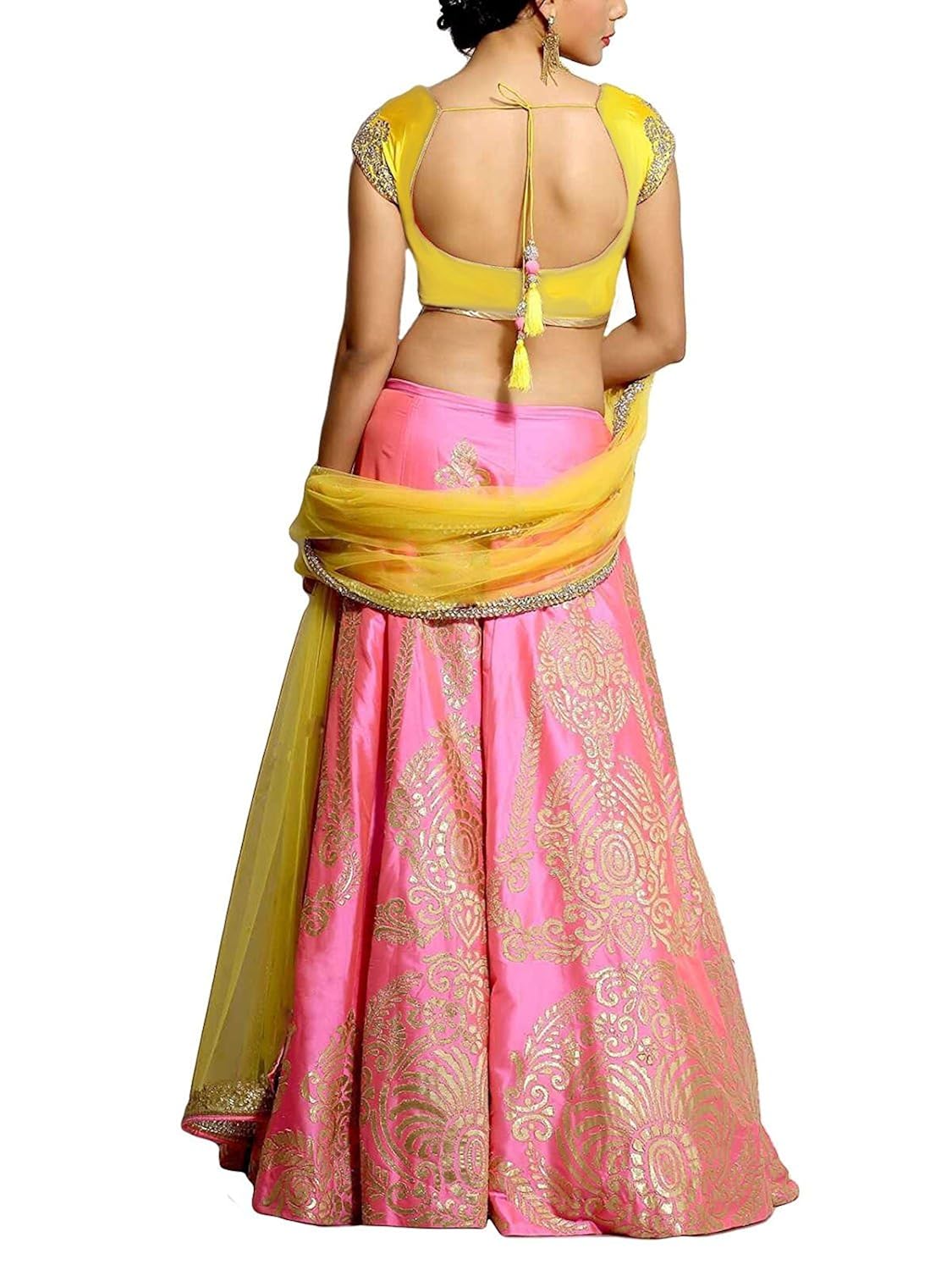 women's dress (jp_sattin multy_free size)