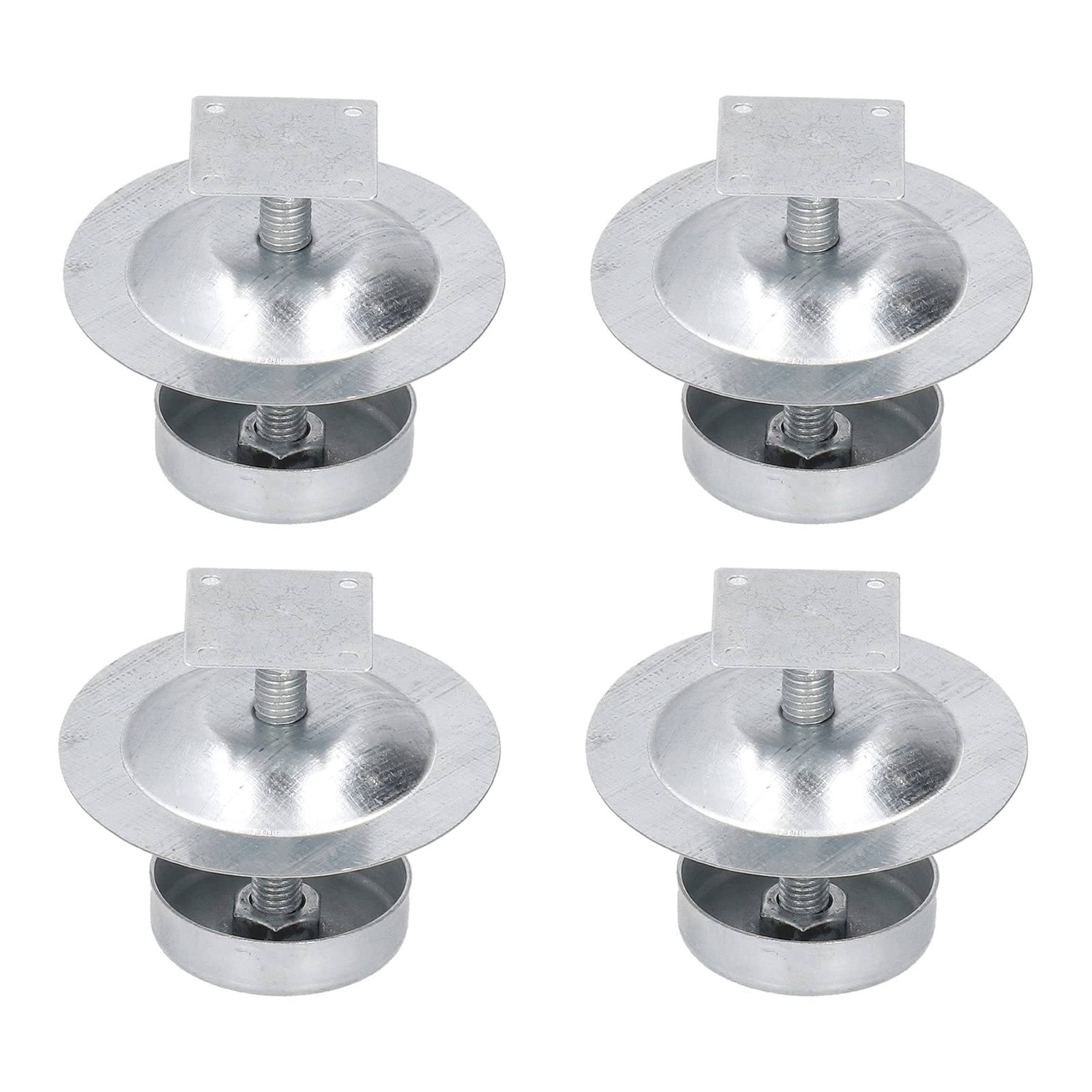 Photo 1 of POCREATION Beehive Feet Tool, 4Set Proof Feet Stainless Steel Beehive Base Beekeeping Outdoor Beehive Stand Bee Tool for Beekeeper, 3.3 x 2.8 in