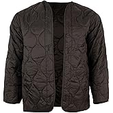 FOX OUTDOOR PRODUCTS Men's M-65 Field Jacket Liner - Quilted Nylon Insulated Liner for Classic Field Coat with Warm Fiberfill