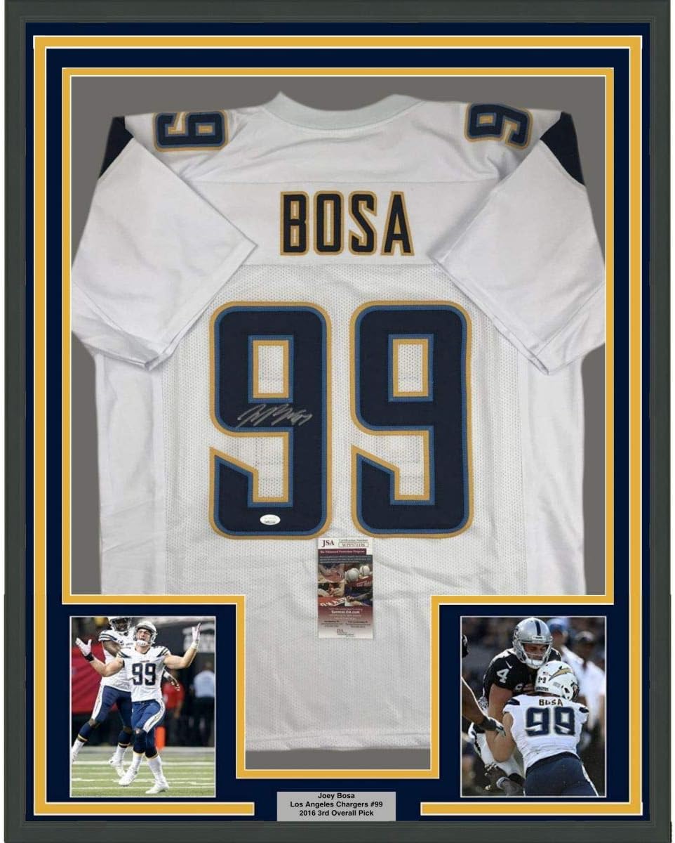 joey bosa autographed jersey