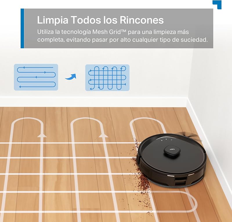 RV30 MAX-Robot Aspirador con 5300Pa, Doble Navegación LiDAR+IMU
