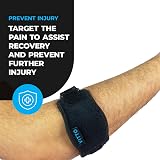 VITTO Elbow Support Tennis Elbow Strap Adjustable One Size Black view 4