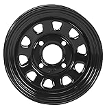 ITP WHEEL DLTA 12X7 4/156 BLK - 1225579014