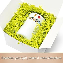 Wowxyz 2 LB Crinkle Cut Paper Shred Light Green