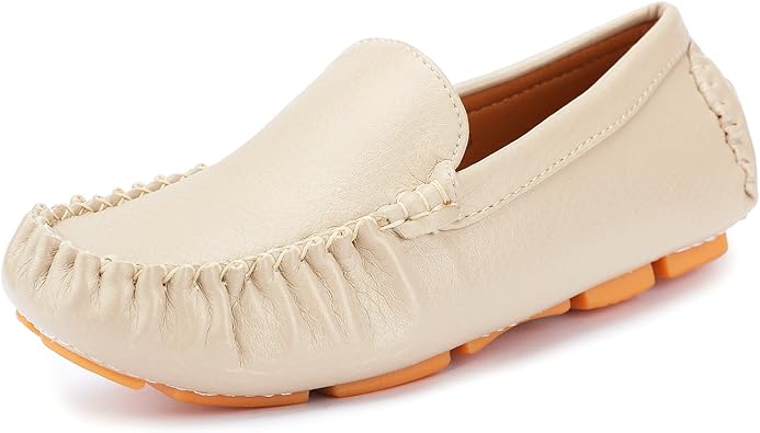 girls slip on loafers