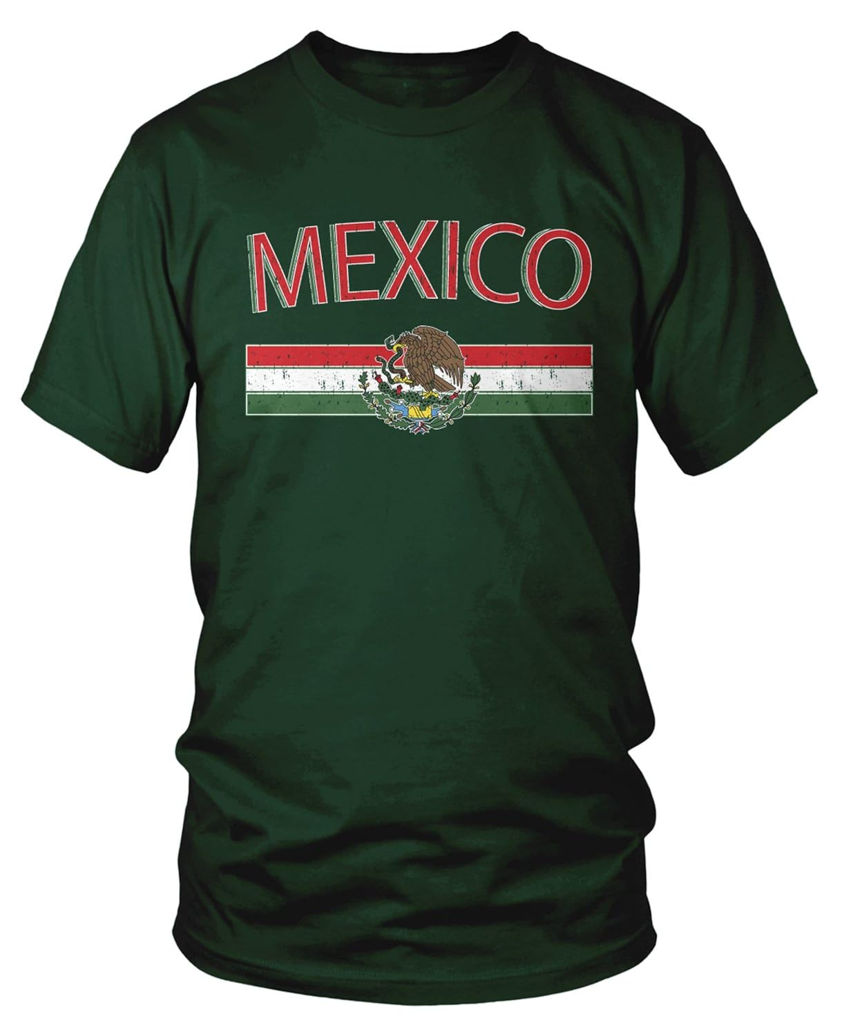 S Mexican Flag And Coat Of Arms Mexico T Shirt Stellanovelty