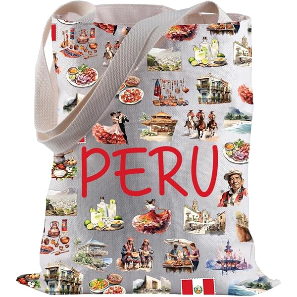 Fuzhong-Peru Is Always A Good Idea Gift Peru Travel Gift Peru Alpaca Lover Kola Love Gift Peru Cusco Travel Crossbody Bag