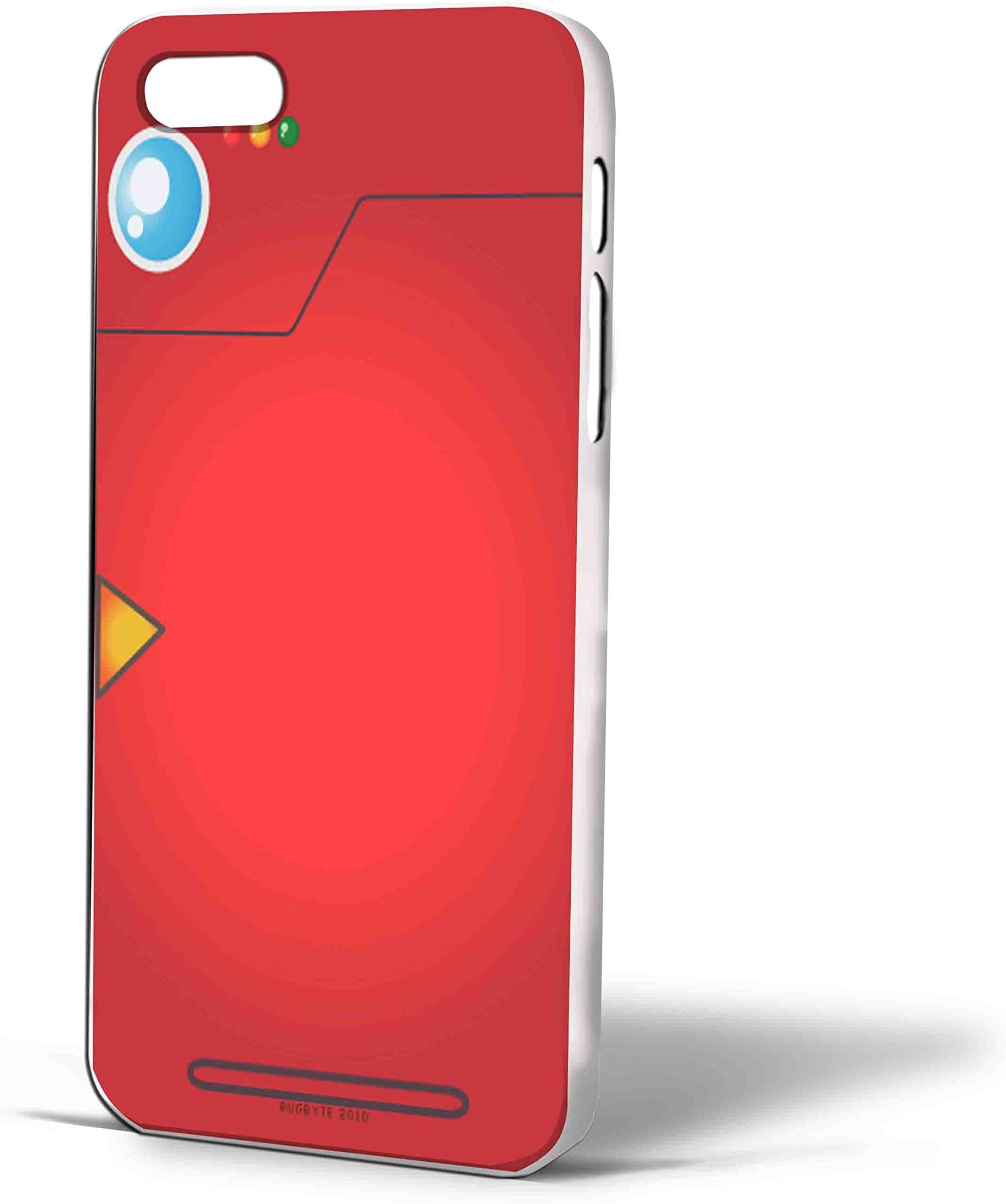 Pokemon Pokedex Red For iPhone Case (iPhone 6 plus White)