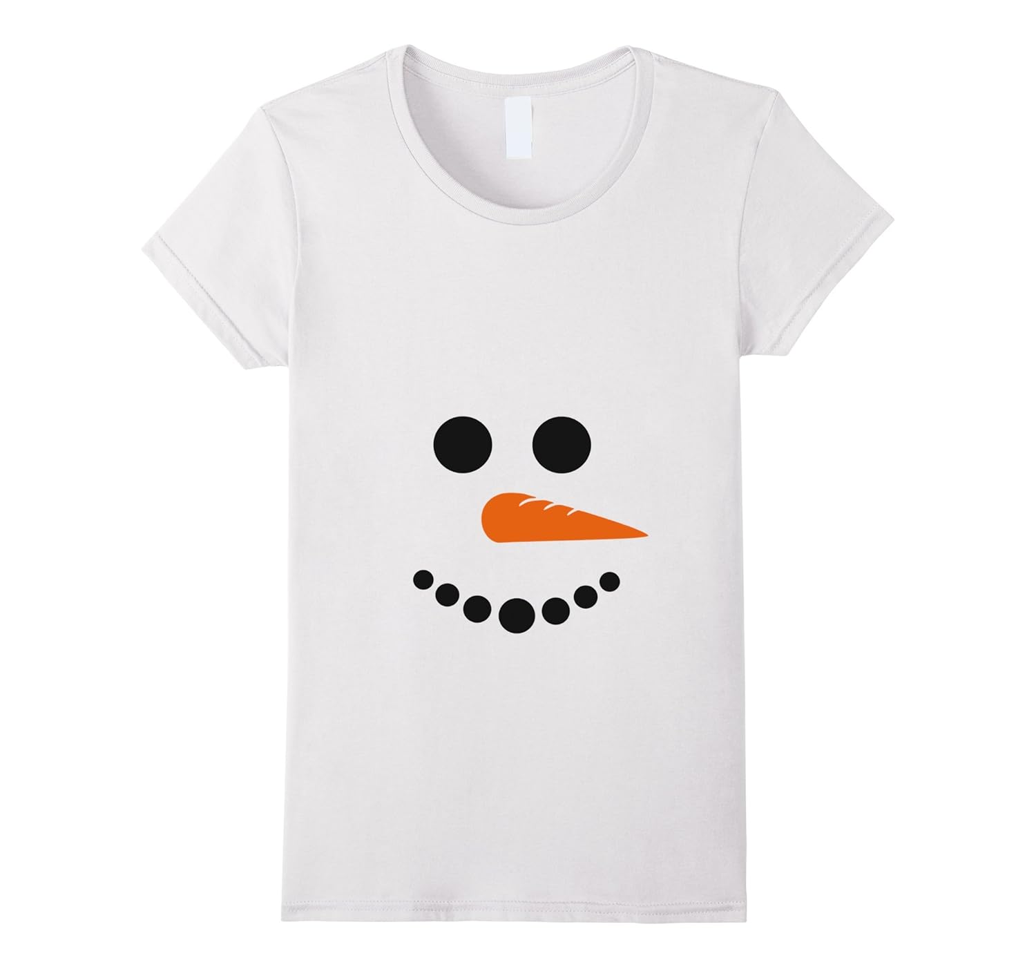 Womens SNOWMAN PREGNANCY SHIRT-PREGNANCY CHRISTMAS T SHIRT-ANZ