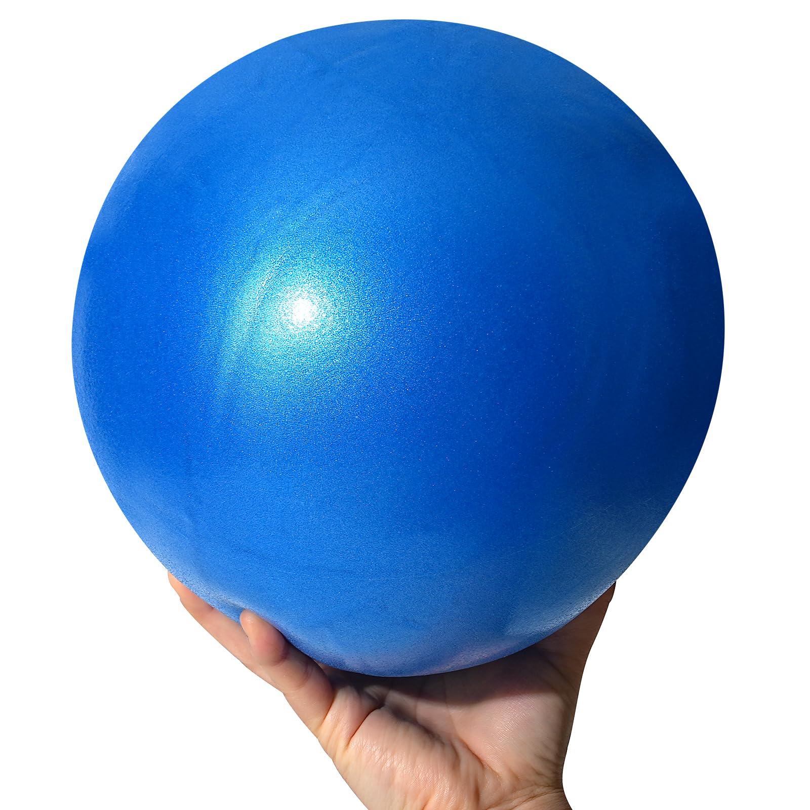 TRIXES Soft Pilates Ball – Approx. 25 cm/9.84 inch in Diameter – PVC Foam – Perfect for Exercise, Yoga, Pilates, Core Training, Physical Therapy and Balance