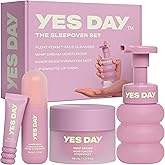 YES DAY The Sleepover Set – Teen Skin Care Kit, Includes Face Cleanser, Face Moisturizer, Hydrating Mist & Lip Mask - Skincare for Teen Girls & Ages 10 Up – Complete Facial Care Routine