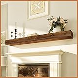 Avana Rustic Fireplace Mantel Shelf 60 Inches