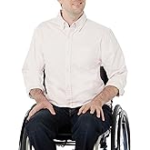 Amazon Essentials Men's Long Sleeve Shirt - Regular-Fit, Pocket Stretch Oxford (Available in Big & Tall)